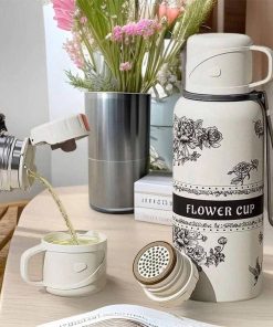 Bình Giữ Nhiệt Kèm Cốc Hàng Sang đẹp Xuất Sắc