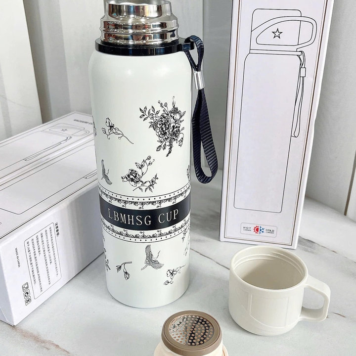 Bình Giữ Nhiệt Kèm Cốc Hàng Sang Xịn đẹp Xuất Sắc