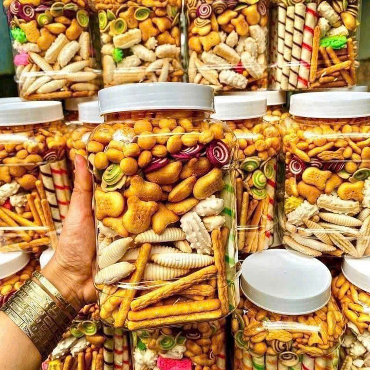 Bánh Quê Mix 6 Vị Tuổi Thơ Ngập Tràn Kỷ Niệm 500g – Winnie House