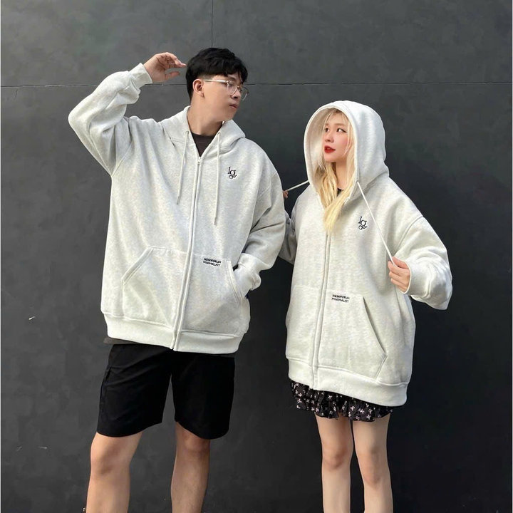 áo Khoác Cặp đôi Nam Nữ In Phản Quang Lg – Htm Fashion