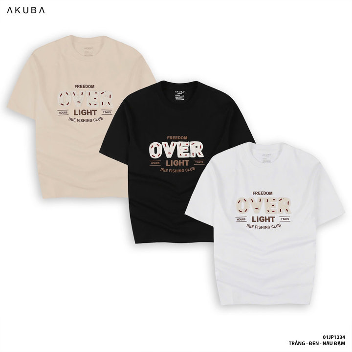 Áo Thun Tay Ngắn Form Oversize 01jp1234 – Akuba