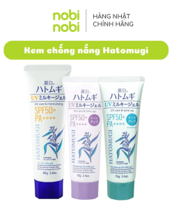 (chính Hãng) Kem Chống Nắng Reihaku Hatomugi Nâng Tông Và Dưỡng ẩm Cho Da Spf 50+ Pa++++