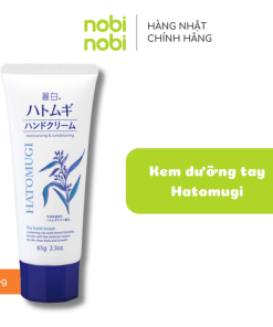 (chính Hãng) Kem Dưỡng Da Tay Reihaku Hatomugi Cấp ẩm Mềm Mịn Và Ngừa Nếp Nhăn 65g