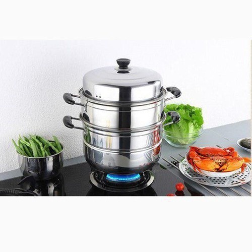 Nồi Hấp Inox 3 Tầng 26cm – Su