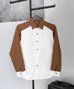 áo Sơ Mi Nam Phối Màu Tay Dài – Pt Store